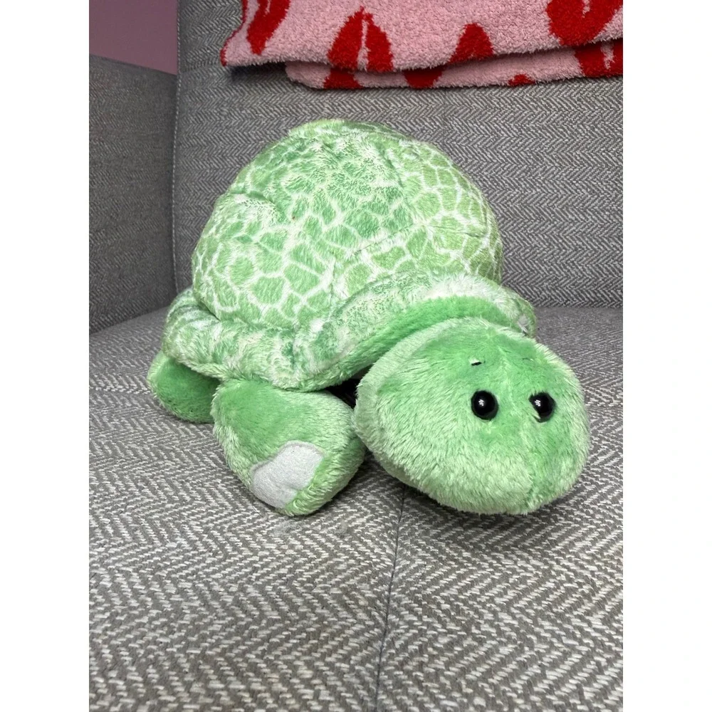 Ganz Webkinz Turtle‎ Green Patterned Shell Plush Stuffed Animal No Code